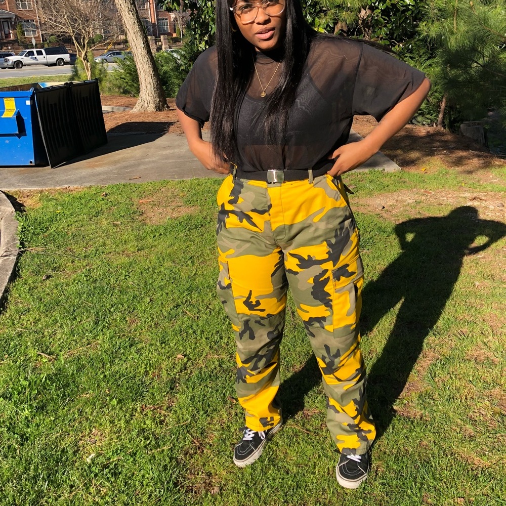 camo pants